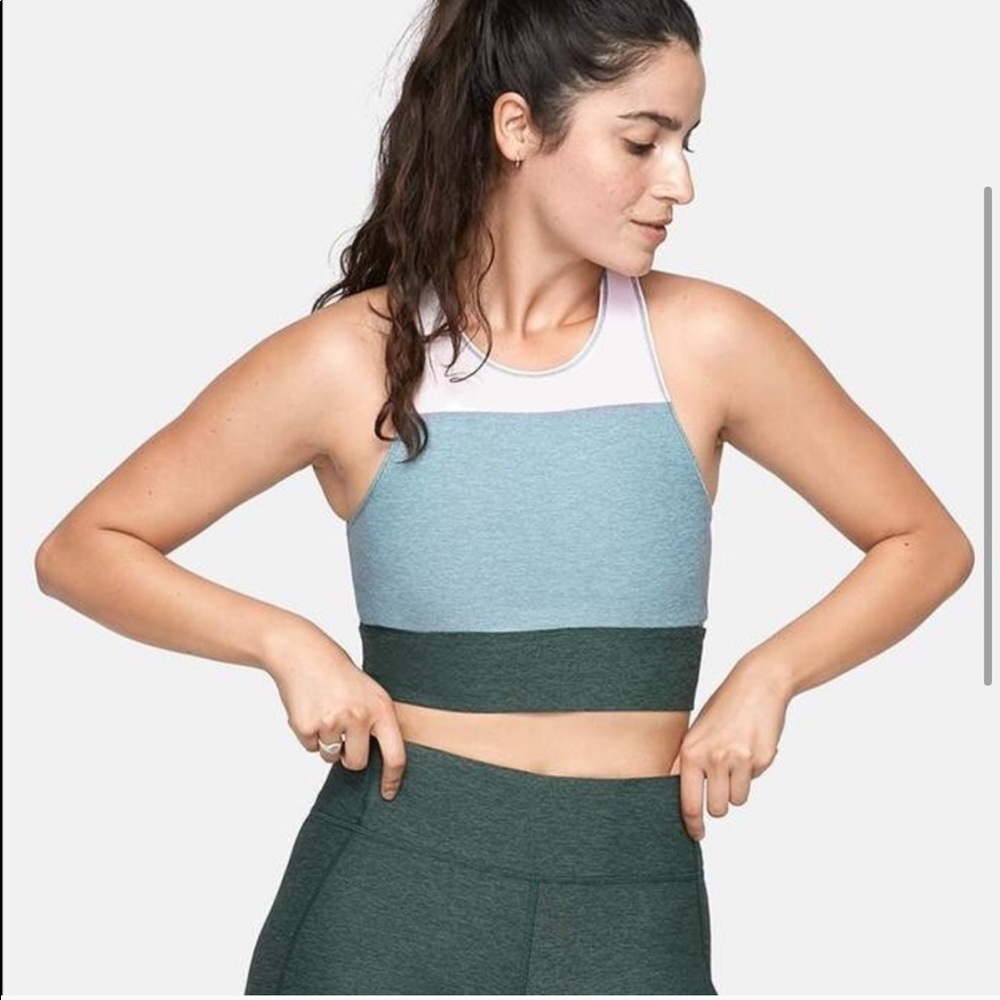 2 PIECE Set Outdoor Voices 7/8 leggings & crop top